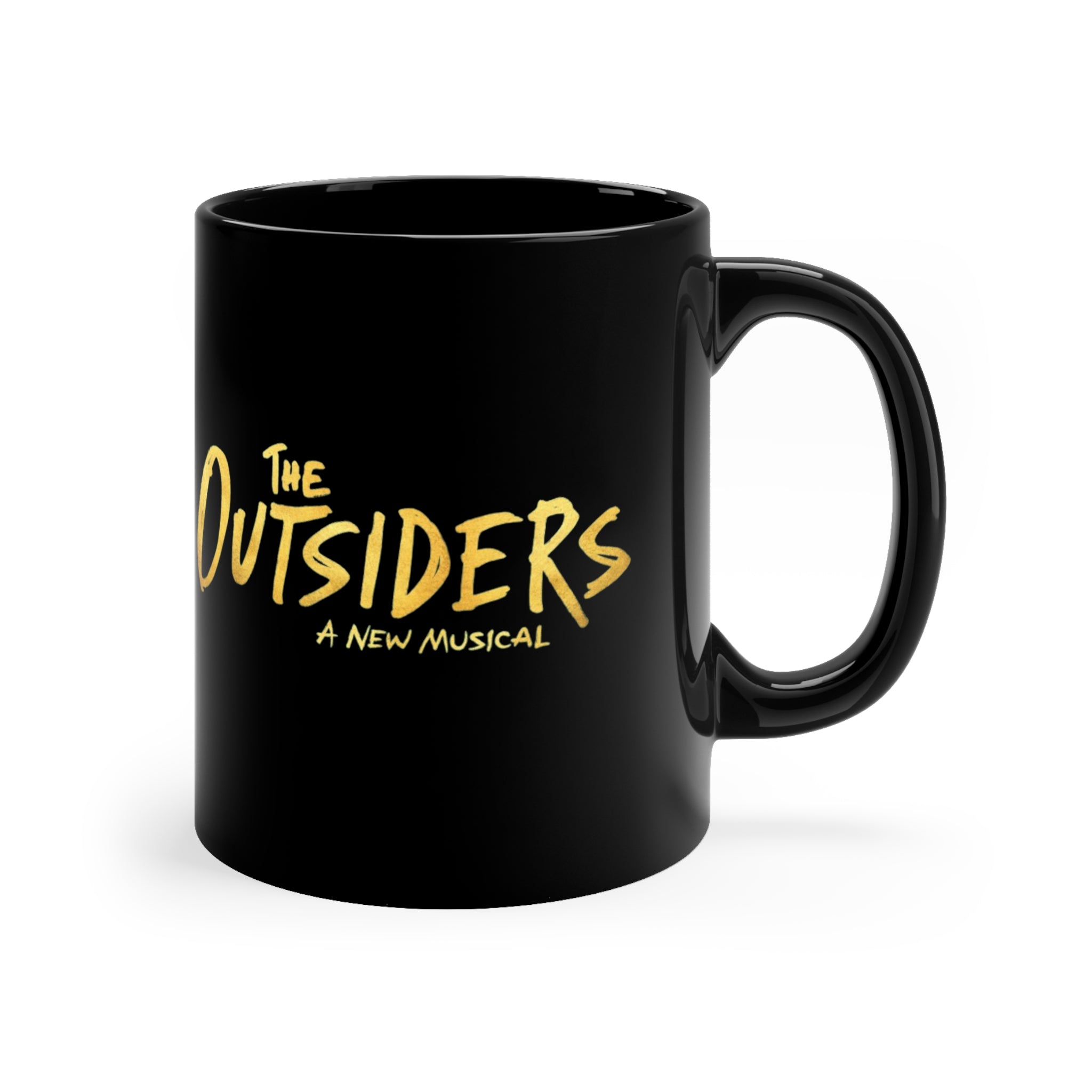 The Outsiders The Musical- 11oz Black Mug - Creations by Chris and Carlos